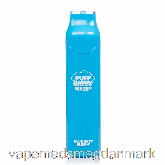 Engangs Vape Danmark Puff Daddy 6000 Engangs Blå Razz Slushy